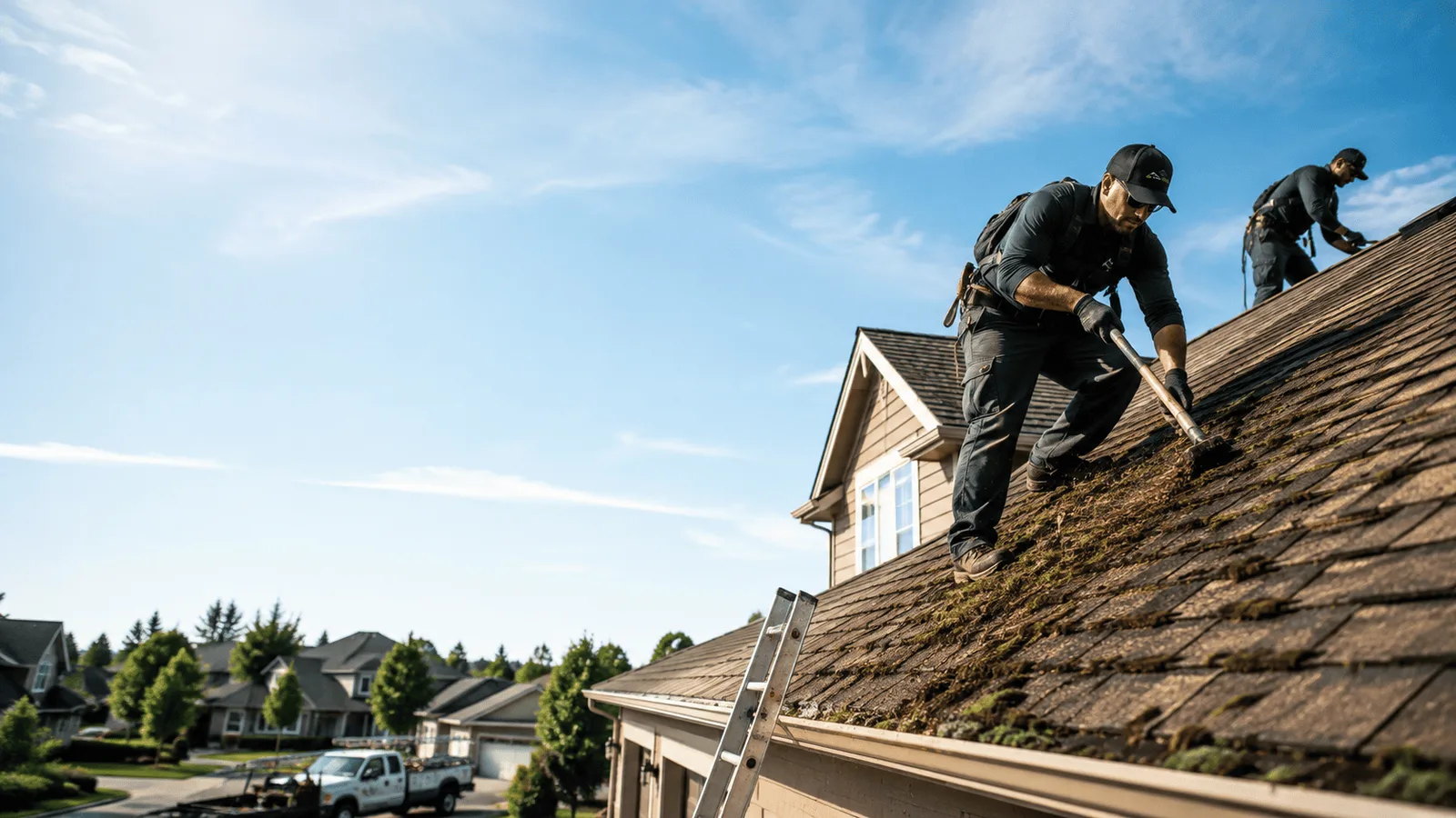 Roof Moss Removal in Sanford, VA near me